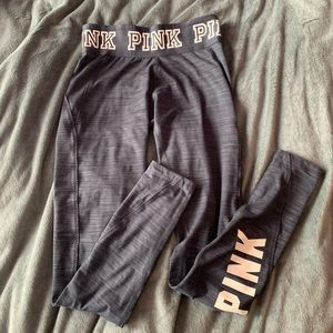 Pink VS grey leggings!